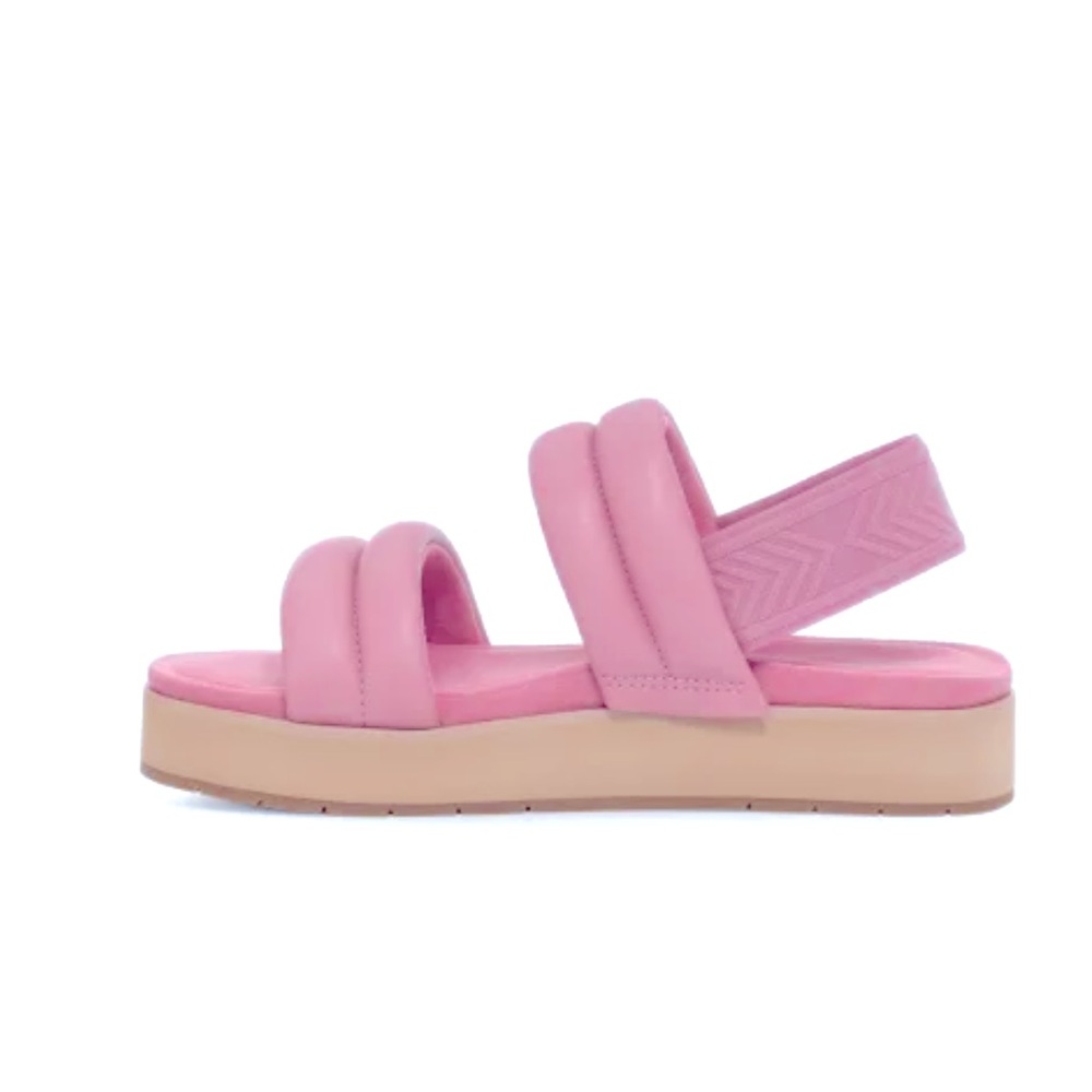 Koolaburra By Ugg Anida Slide Sandal Memory Foam Cushioned Quilted Faux Leather - Picture 4 of 7